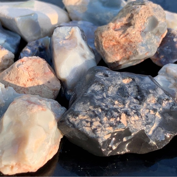 162.5 Carats Lightning Ridge Potch Opal Rough Lot Lightning Ridge Australia - Picture 10 of 17